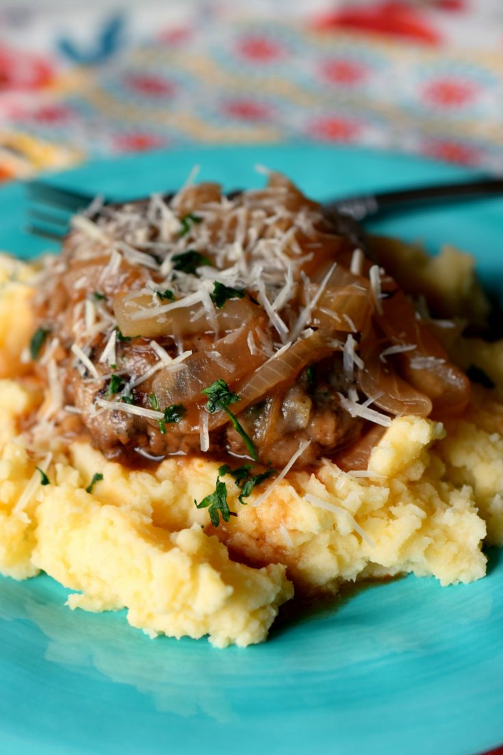 French Onion Salisbury Steak