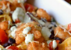 Can't decide on what favorite item to make for dinner? Mix it up & combine 2 favorites into Popcorn Shrimp Nachos, it'll be a new family favorite.