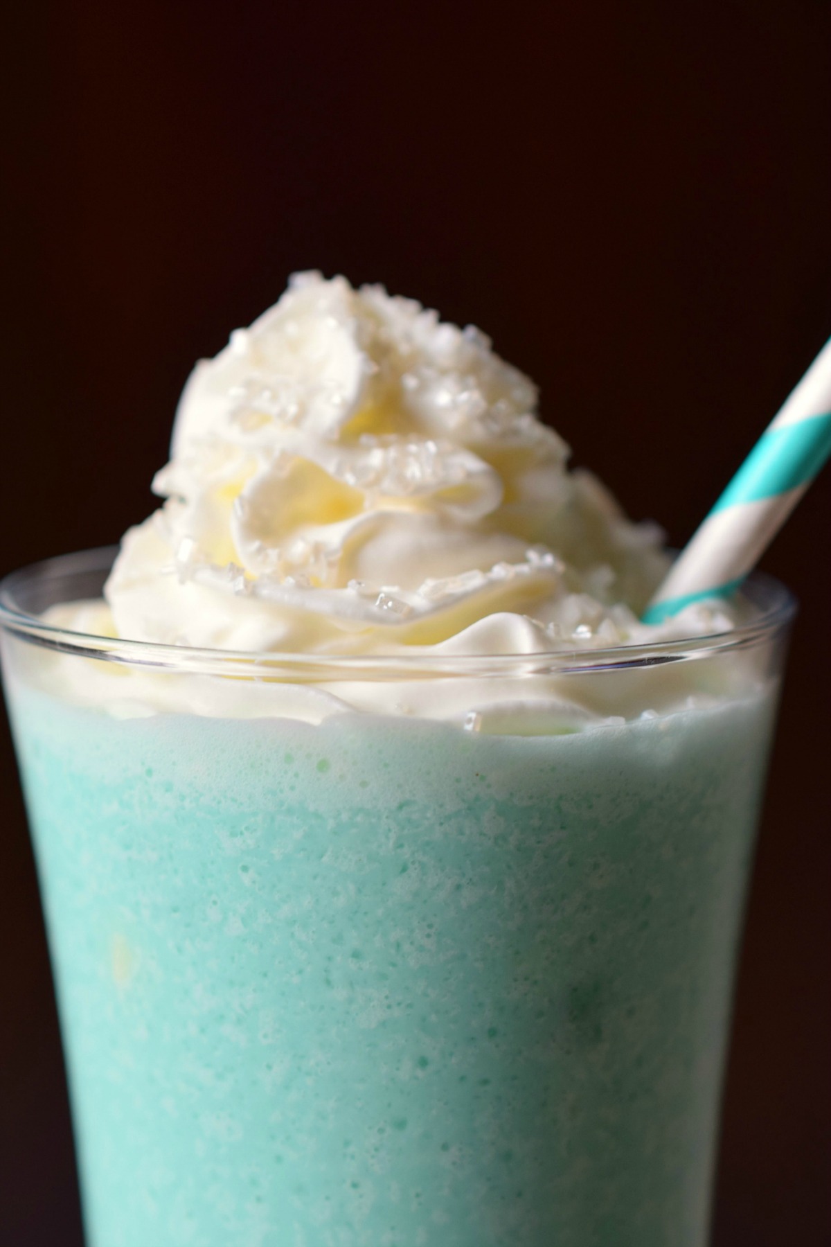 Boozy Blue Lagoon Milkshake - Who Needs A Cape?