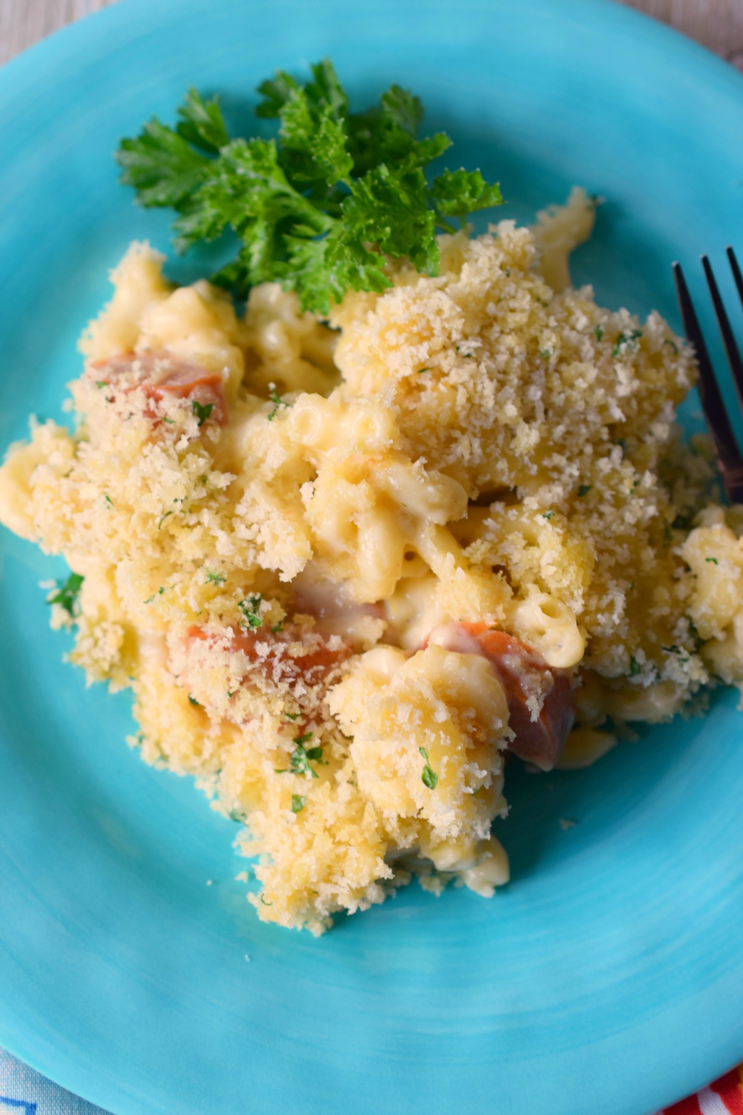 Green Chile & Smoked Sausage Macaroni and Cheese Who Needs A Cape?