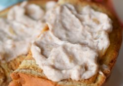 You'll love Apple Pie Cream Cheese! All your favorite fall flavors in a creamy spread. With great spices and a creamy texture, the perfect toast topper.