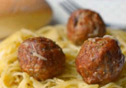 Creamy Angel Hair Pasta & Meatballs is a one-pan family-pleasing meal! Easy to prepare, use fully cooked meatballs, on the table in a flash!