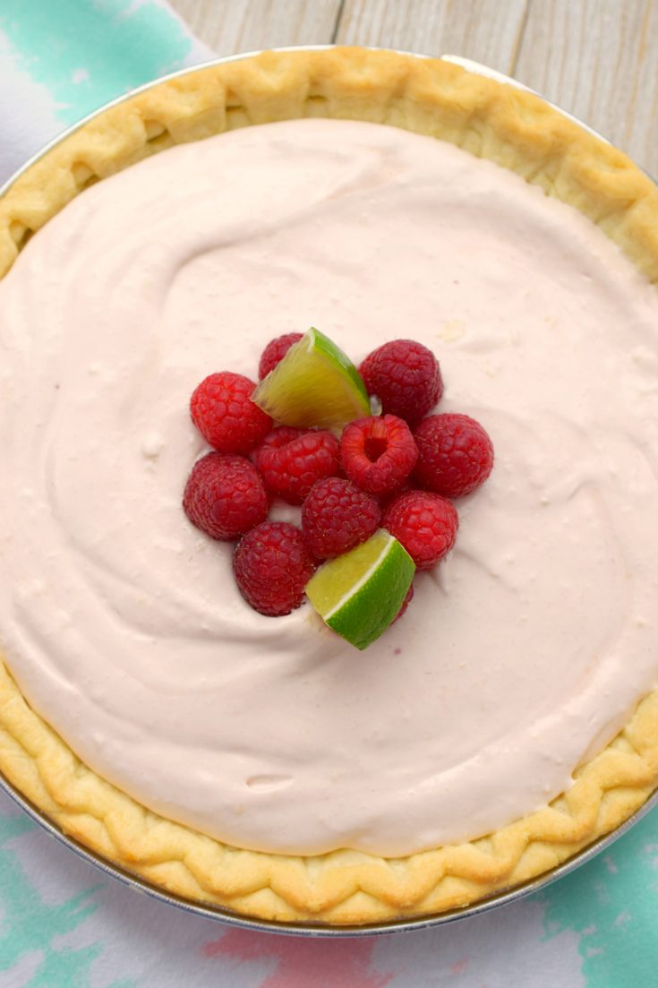 Raspberry Daiquiri Pie
