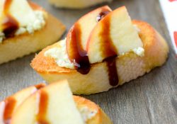 Creamy Blue Cheese & Sliced Apple Crostini is an easy to prepare appetizer that's perfect for holiday entertaining. Bite-sized & full of delicious flavors.