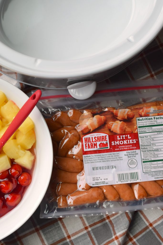 Saucy Slow Cooker Litl Smokies® Smoked Sausages Who Needs A Cape