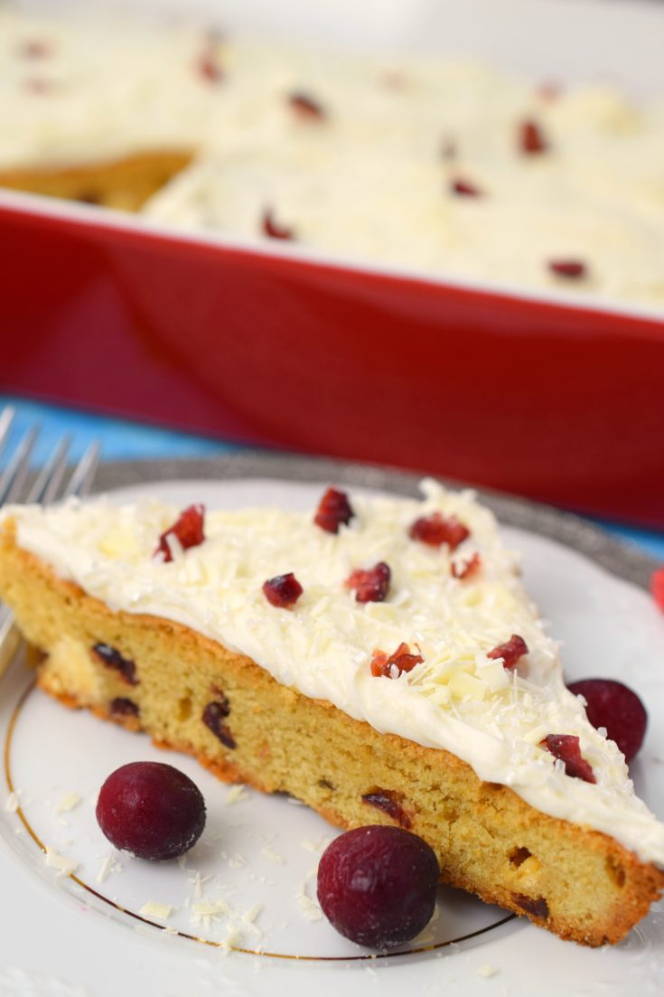 Copycat Starbucks Cranberry Bliss Bars