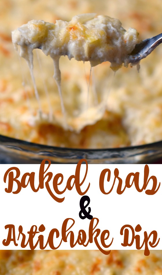 Baked Crab & Artichoke Dip