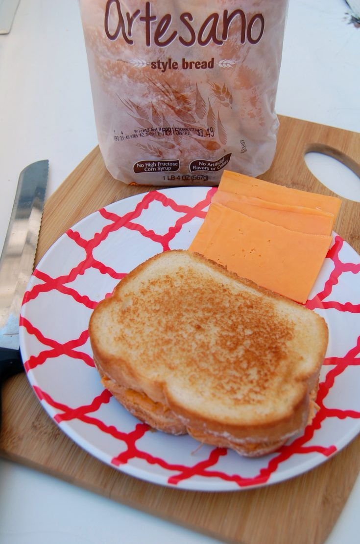 Buffalo Chicken Grilled Cheese