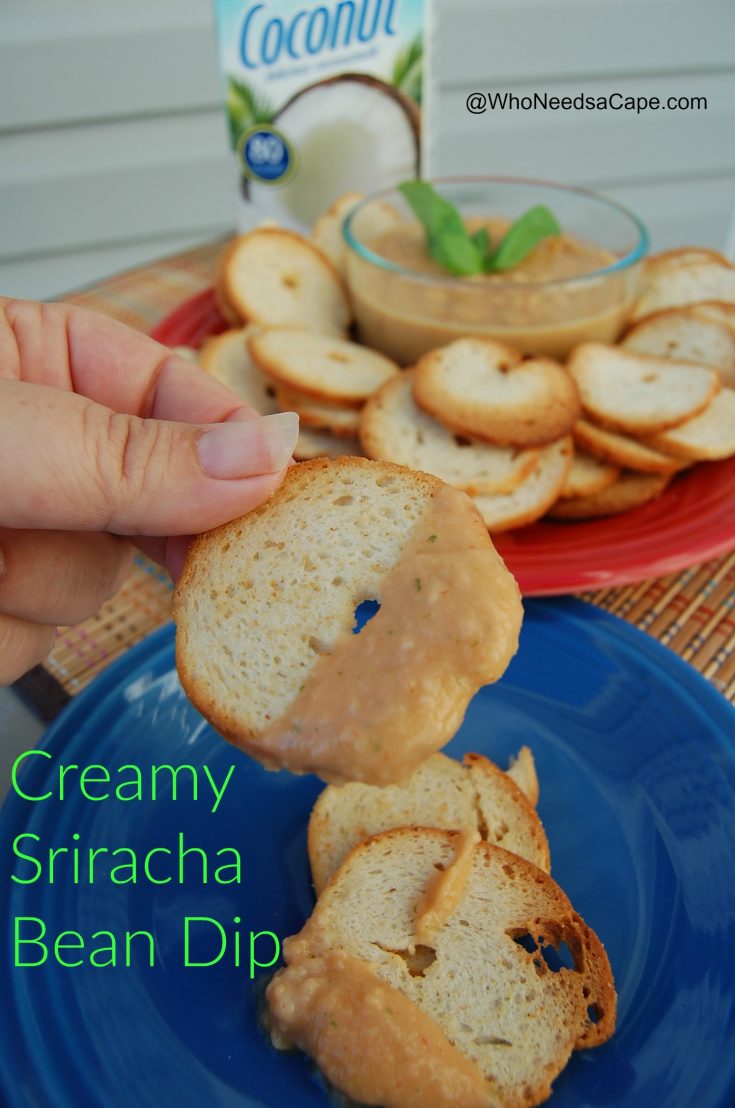 Creamy Sriracha Bean Dip