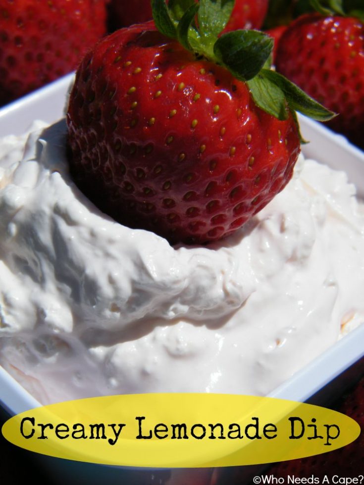 Creamy Lemonade Dip
