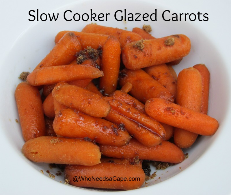 Slow Cooker Glazed Carrots Who Needs A Cape?