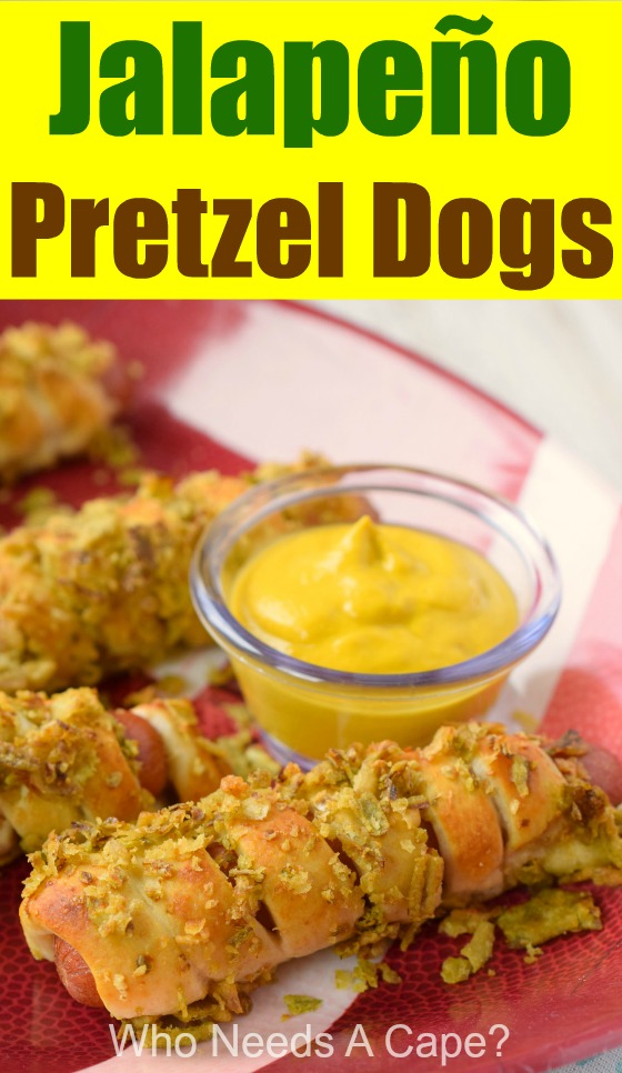 Jalapeño Pretzel Dogs