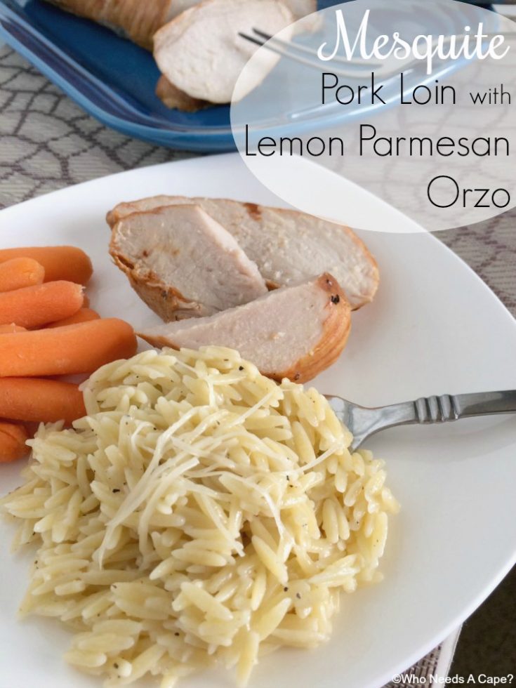 Lemon Parmesan Orzo
