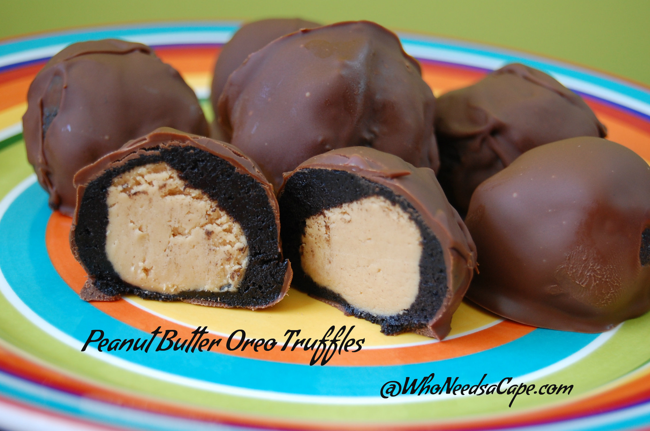 Peanut Butter Oreo Truffles (No Bake Dessert)