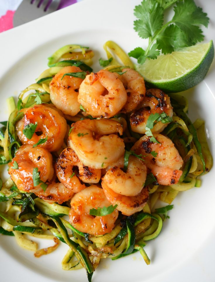 Sesame Cilantro Lime Shrimp
