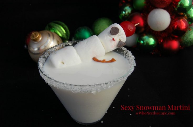 Sexy Snowman Martini