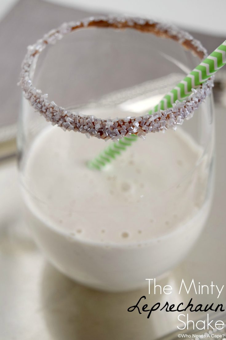 The Minty Leprechaun Cocktail