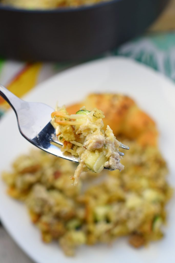 Chicken & Zucchini Stuffing Mix Casserole Who Needs A Cape?