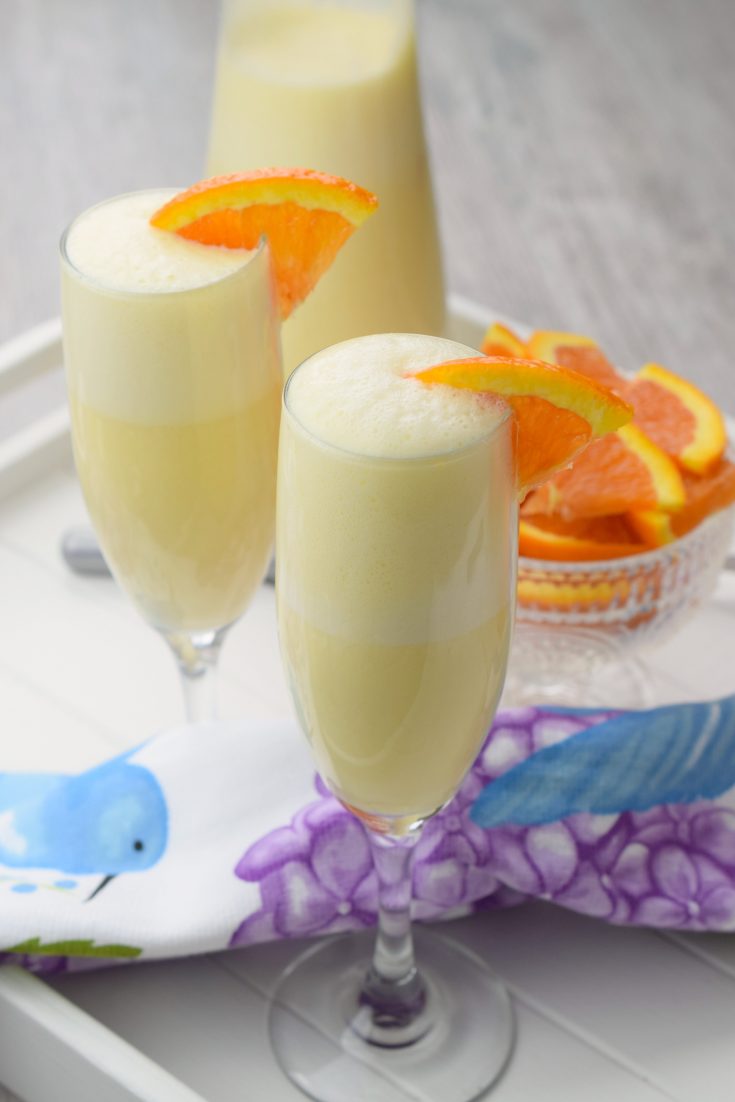 Orange Creamsicle Mimosas