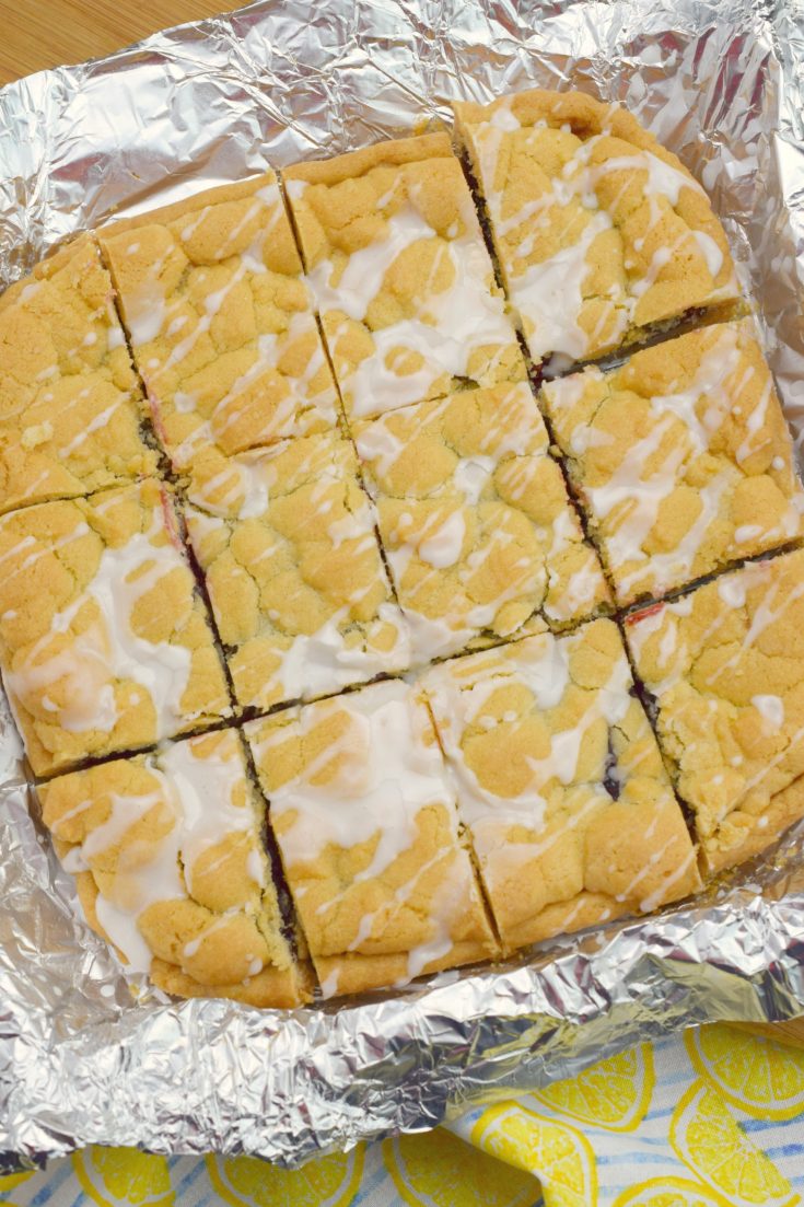 Easy Raspberry Lemon Bars