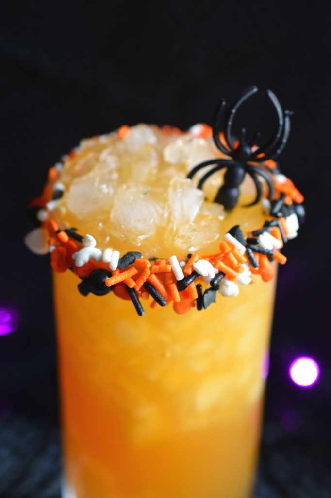 Spider Cider Cocktail HalloweenTreatsWeek Who Needs A Cape?