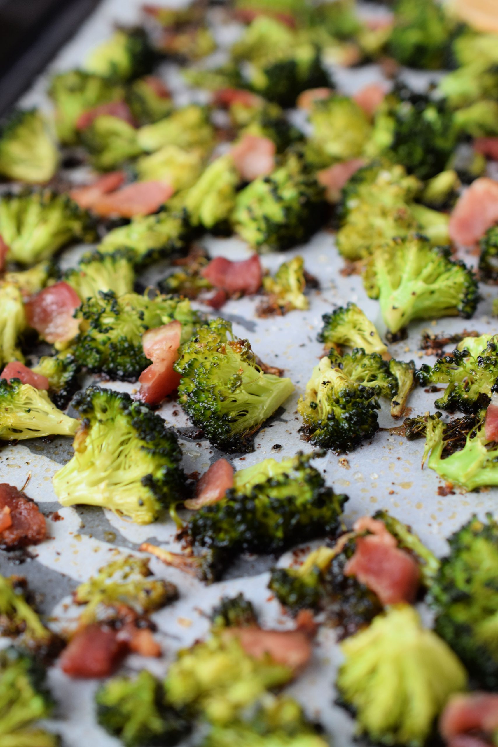 Roasted Broccoli with Bacon Who Needs A Cape?