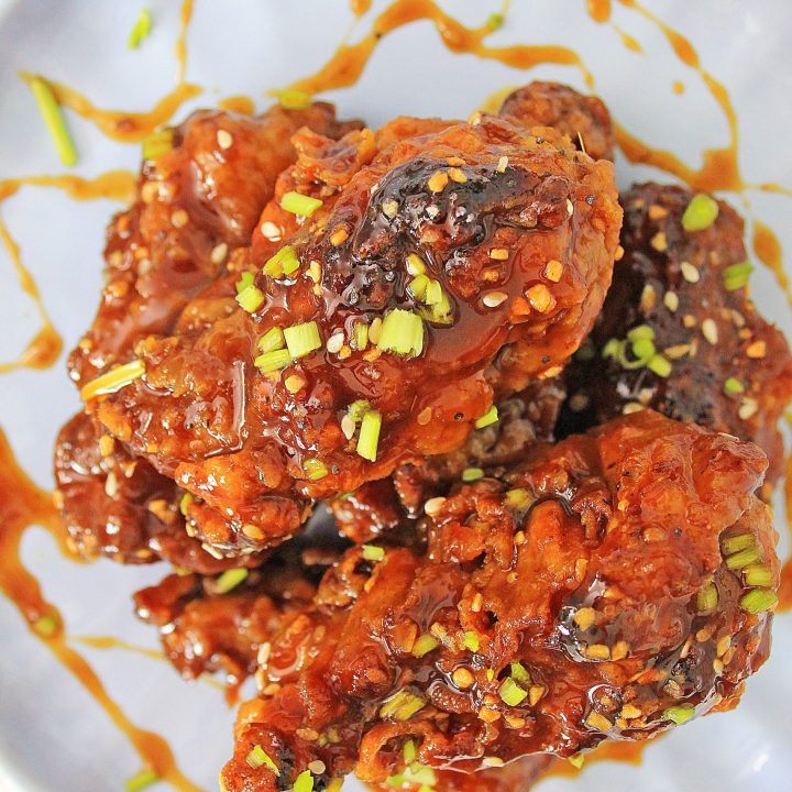 Tangy Air Fryer Korean BBQ Chicken Wings-image